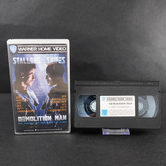 Demolition Man - Die Zukunft hat nur Platz für Einen - VHS - PAL / Deutsch