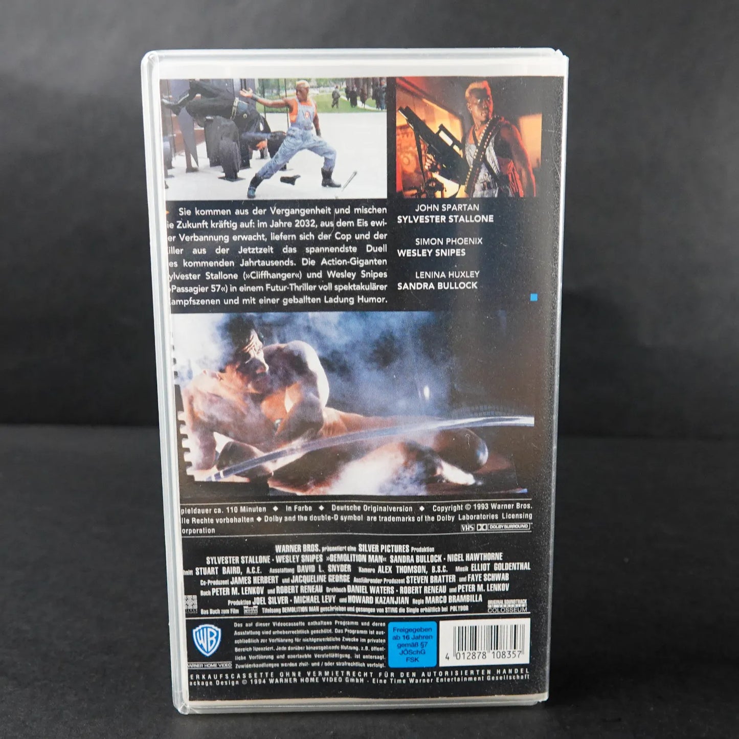 Demolition Man - Die Zukunft hat nur Platz für Einen - VHS - PAL / Deutsch