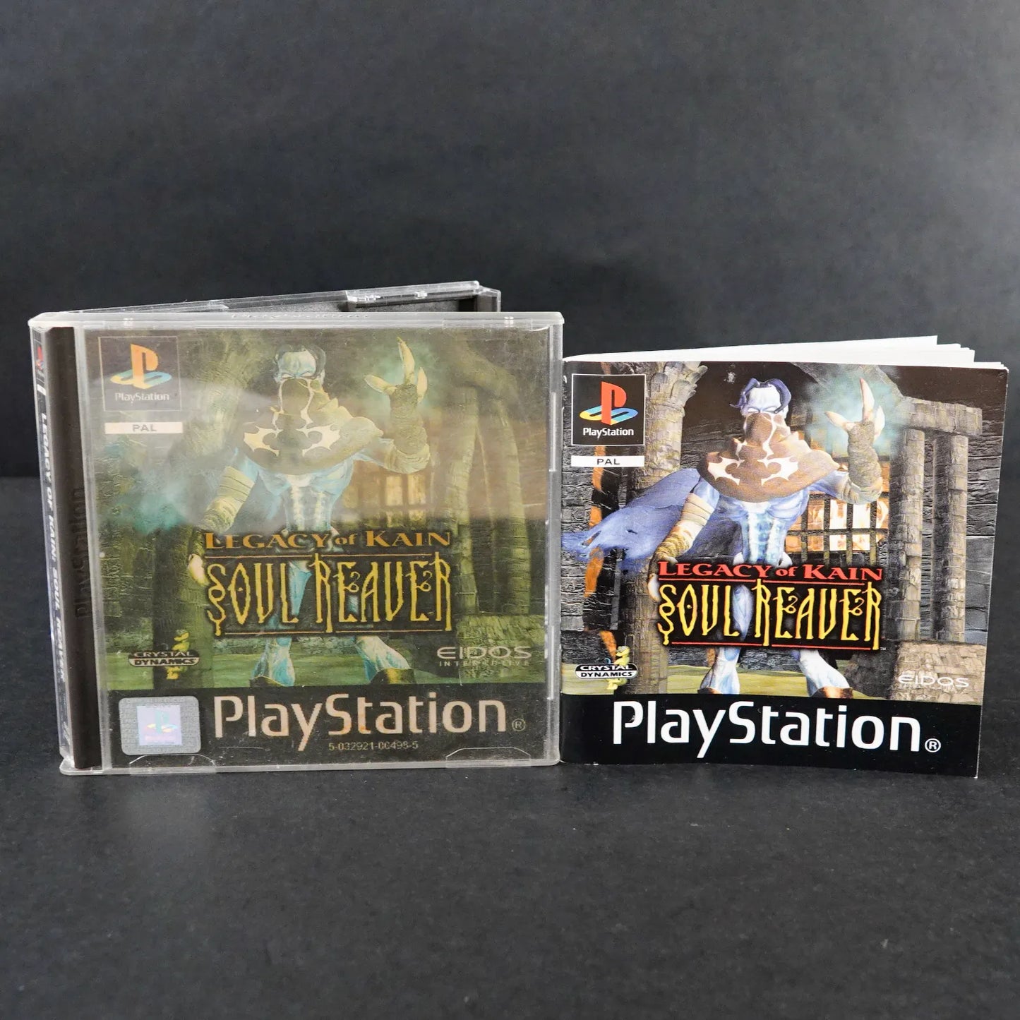 Soul Reaver Legacy of Kain - Playstation PS1 - PAL Deutsch - CiB mit HOLO COVER