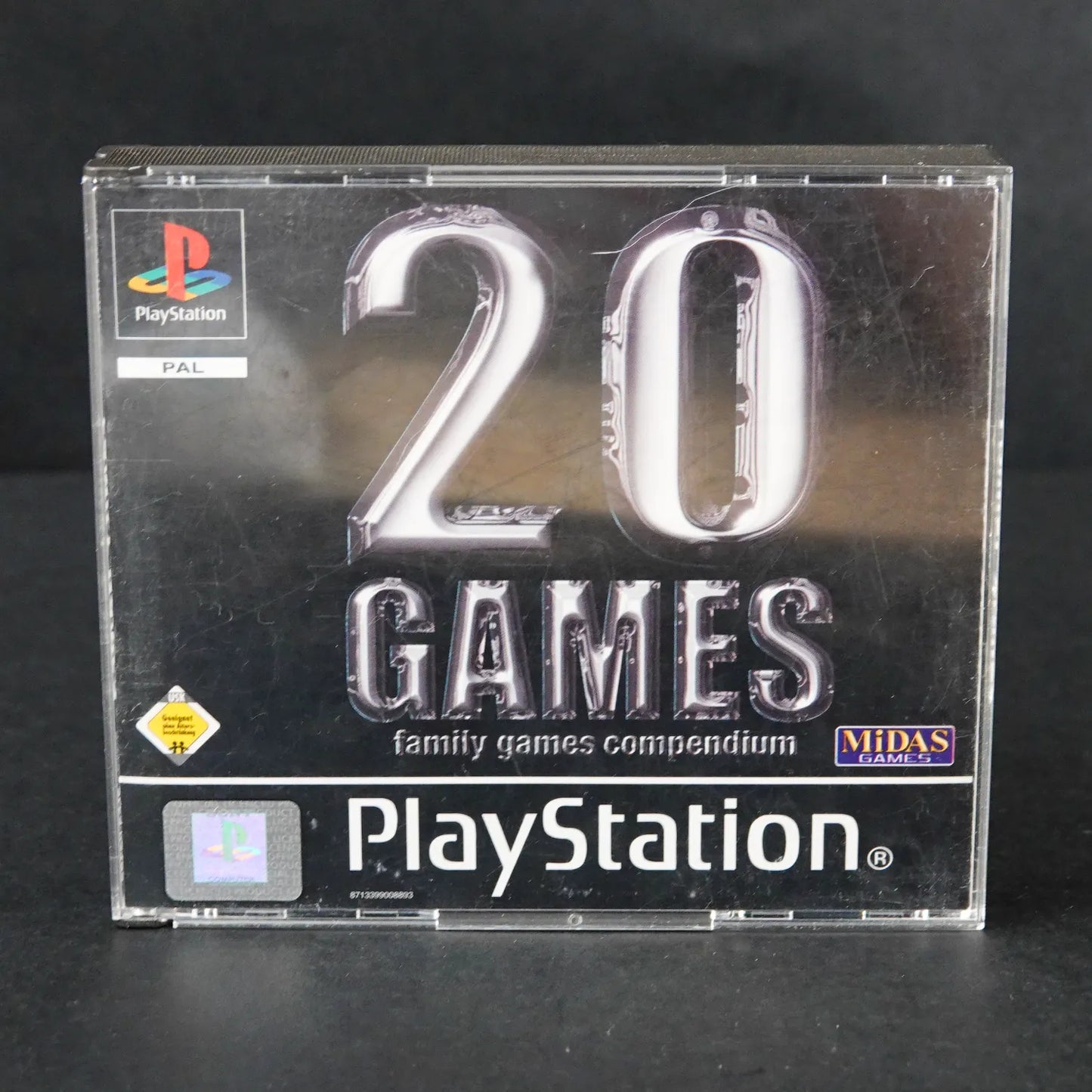 20 Family Games Compendium - Spielesammlung für Playstation PS1 - PAL