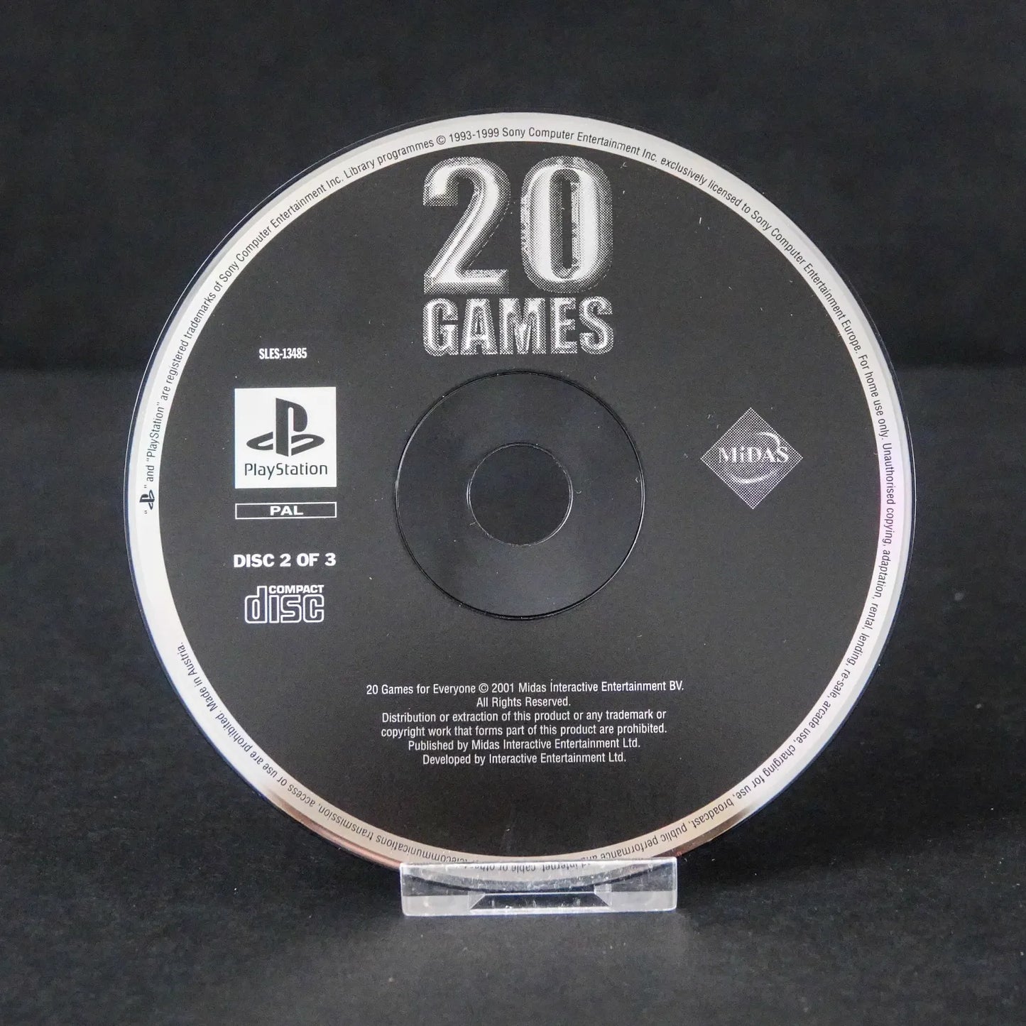 20 Family Games Compendium - Spielesammlung für Playstation PS1 - PAL