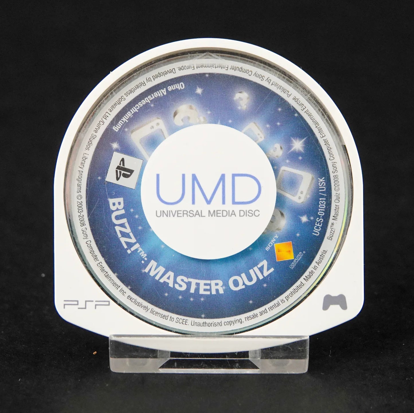 Buzz! Master Quiz - Playstation Portable Spiel PSP EU UMD - Deutsch - Nur Disc