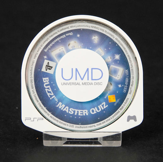 Buzz! Master Quiz - Playstation Portable Spiel PSP EU UMD - Deutsch - Nur Disc