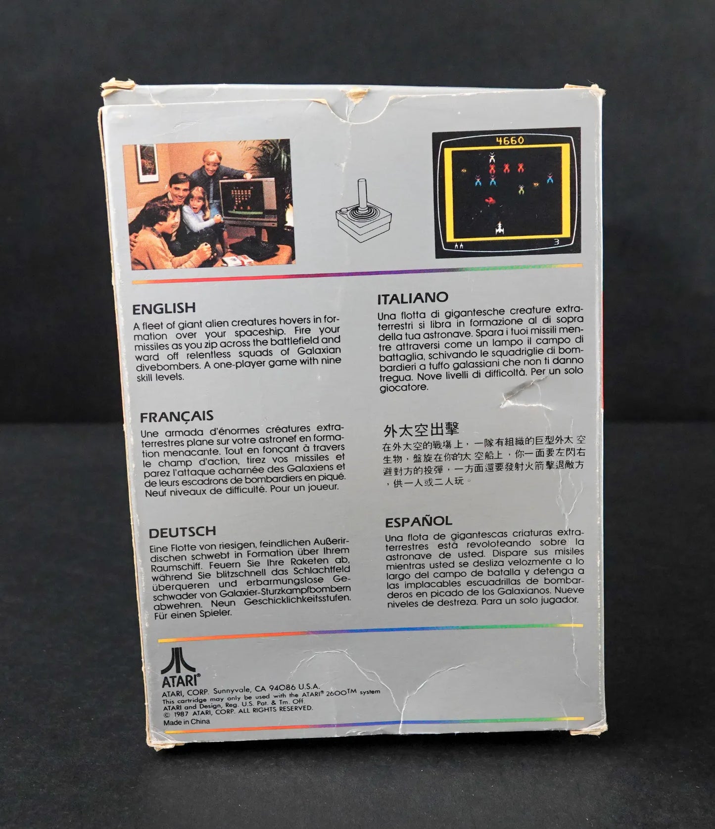 Galaxian - Spiel für Atari 2600 - Retro Game - CX2684 - in OVP