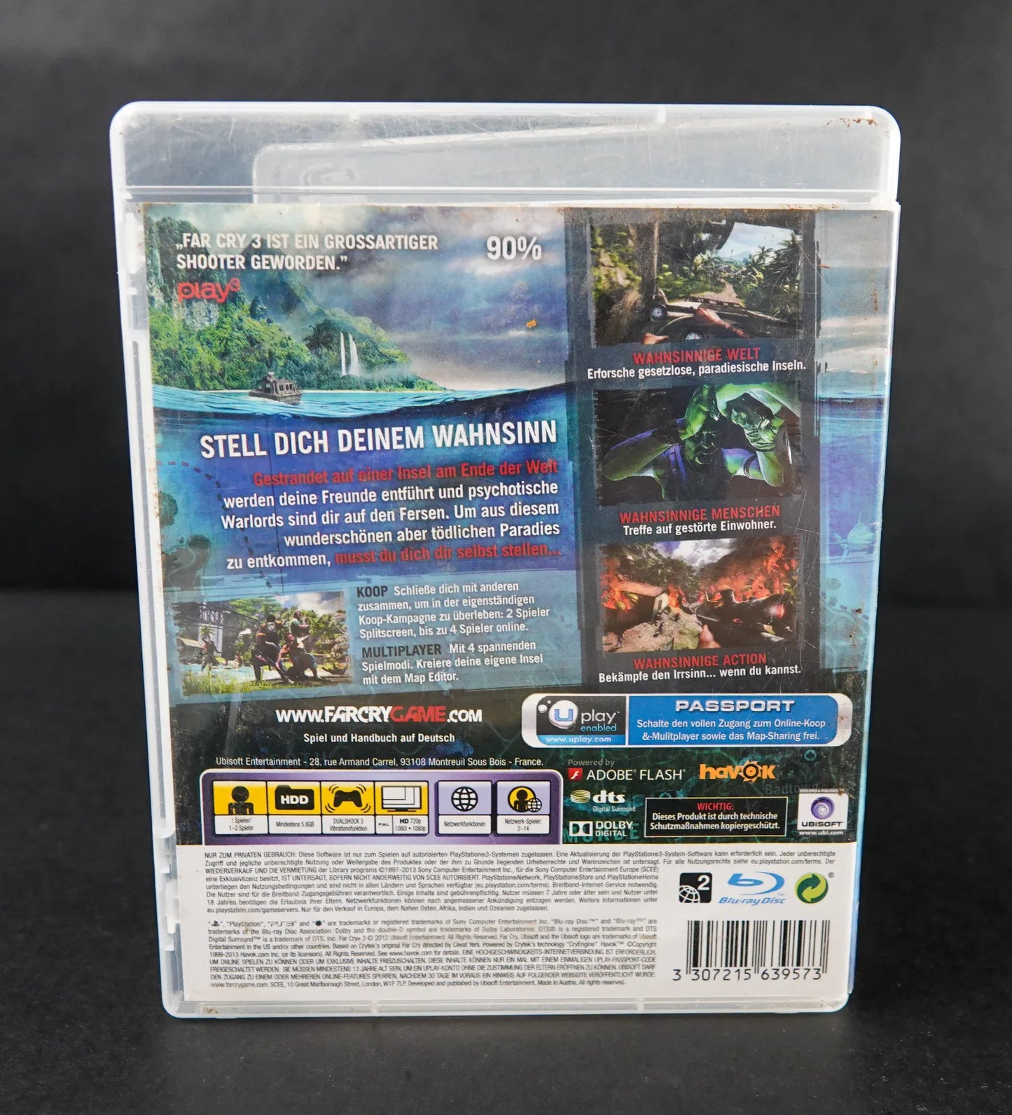 Farcry 3 - Playstation 3 PS3 Spiel - Deutsch - Gebraucht - FSK 18