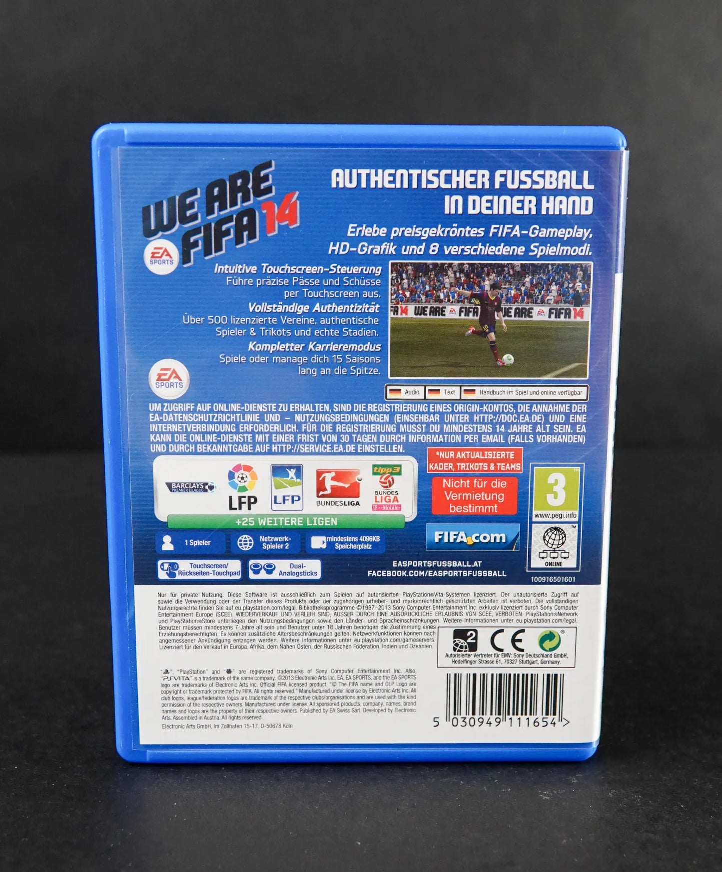 FIFA 14 Legacy Edition - Playstation PS VITA - Deutsch - Gebraucht