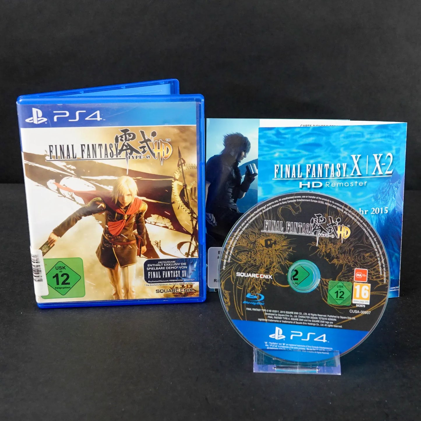 Final Fantasy Type-0 HD- Playstation 4 PS4 Game - Deutsch - Gebraucht