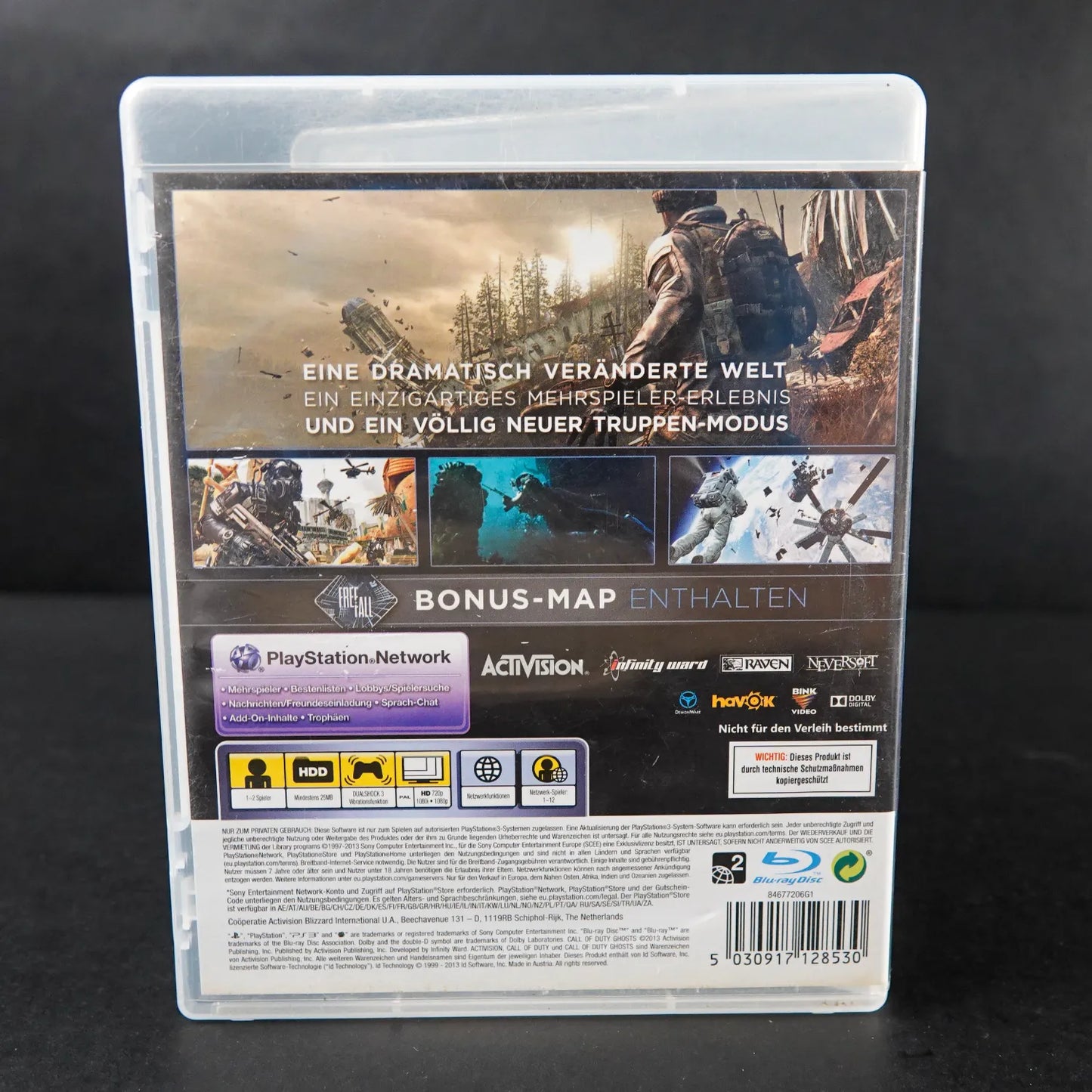 Call of Duty: Ghosts - 100% Uncut - XBOX 360 - PAL - Deutsch - Gebraucht