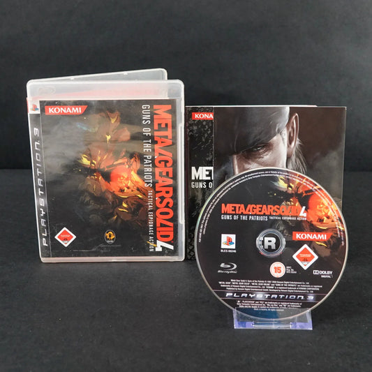 Metal Gear Solid 4 Guns of the Patriots - Playstation 3 PS3 - Deutsch Gebraucht