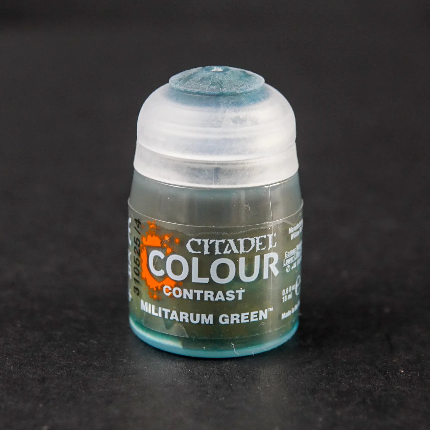 Games Workshop Contrast: Militarum Green - 18 ml Warhammer Tabletop Farbe