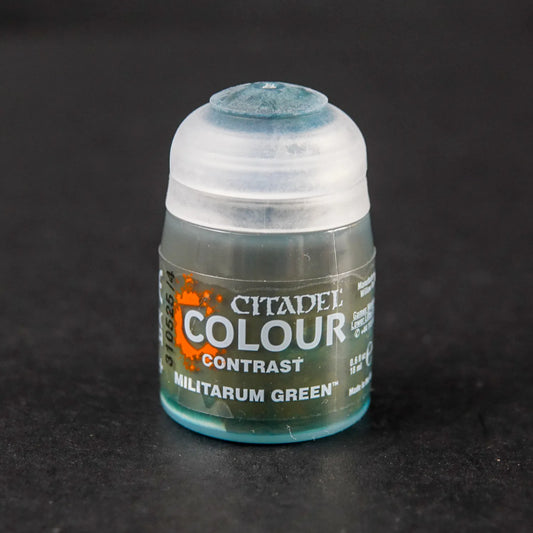 Games Workshop Contrast: Militarum Green - 18 ml Warhammer Tabletop Farbe