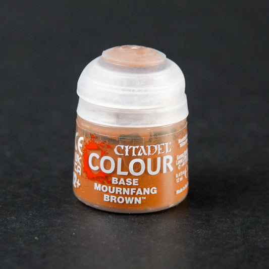 Games Workshop Base: Mournfang Brown - 12 ml Warhammer Tabletop Farbe