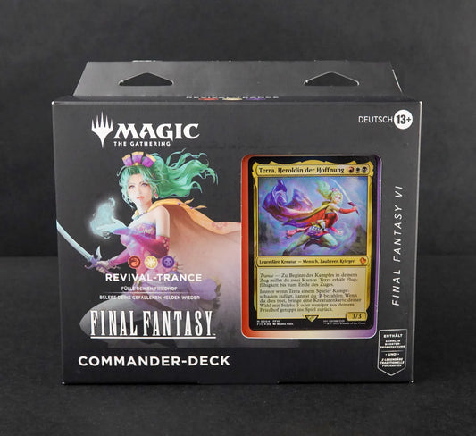 Magic The Gathering - Final Fantasy VI Commander Deck - Revival-Trance - Deutsch