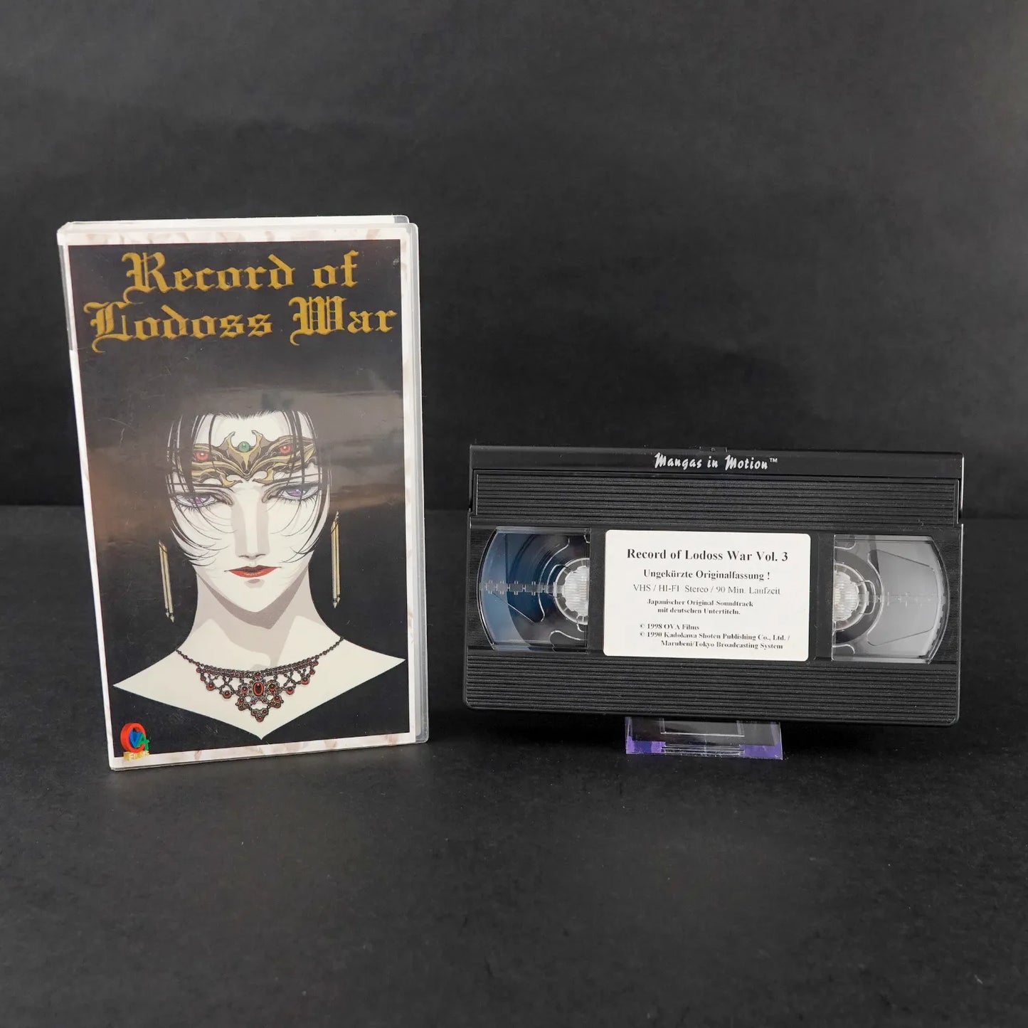 Record of Lodoss War - VHS Vol. 3 - Episoden 7-9 - Ungekürzte Originalfassung