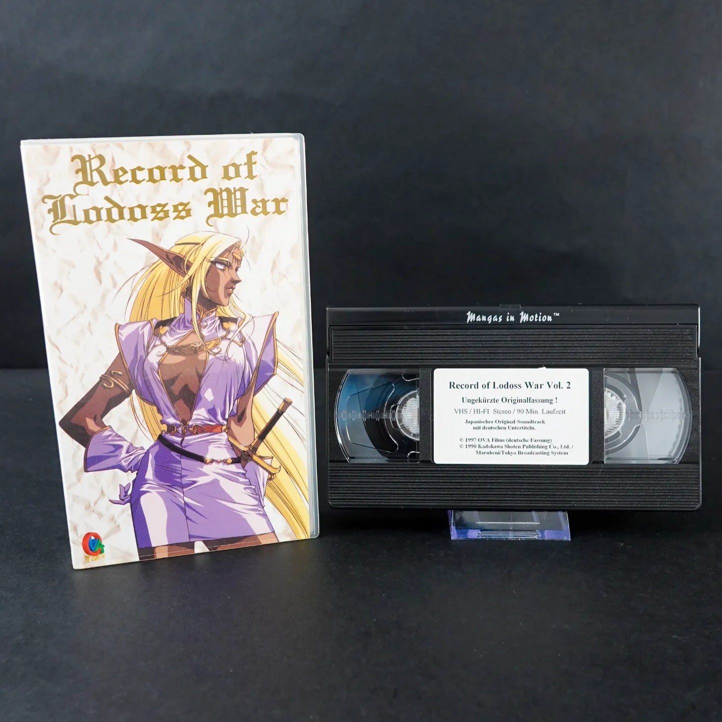 Record of Lodoss War - VHS Vol. 2 - Episoden 4-6 - Ungekürzte Originalfassung