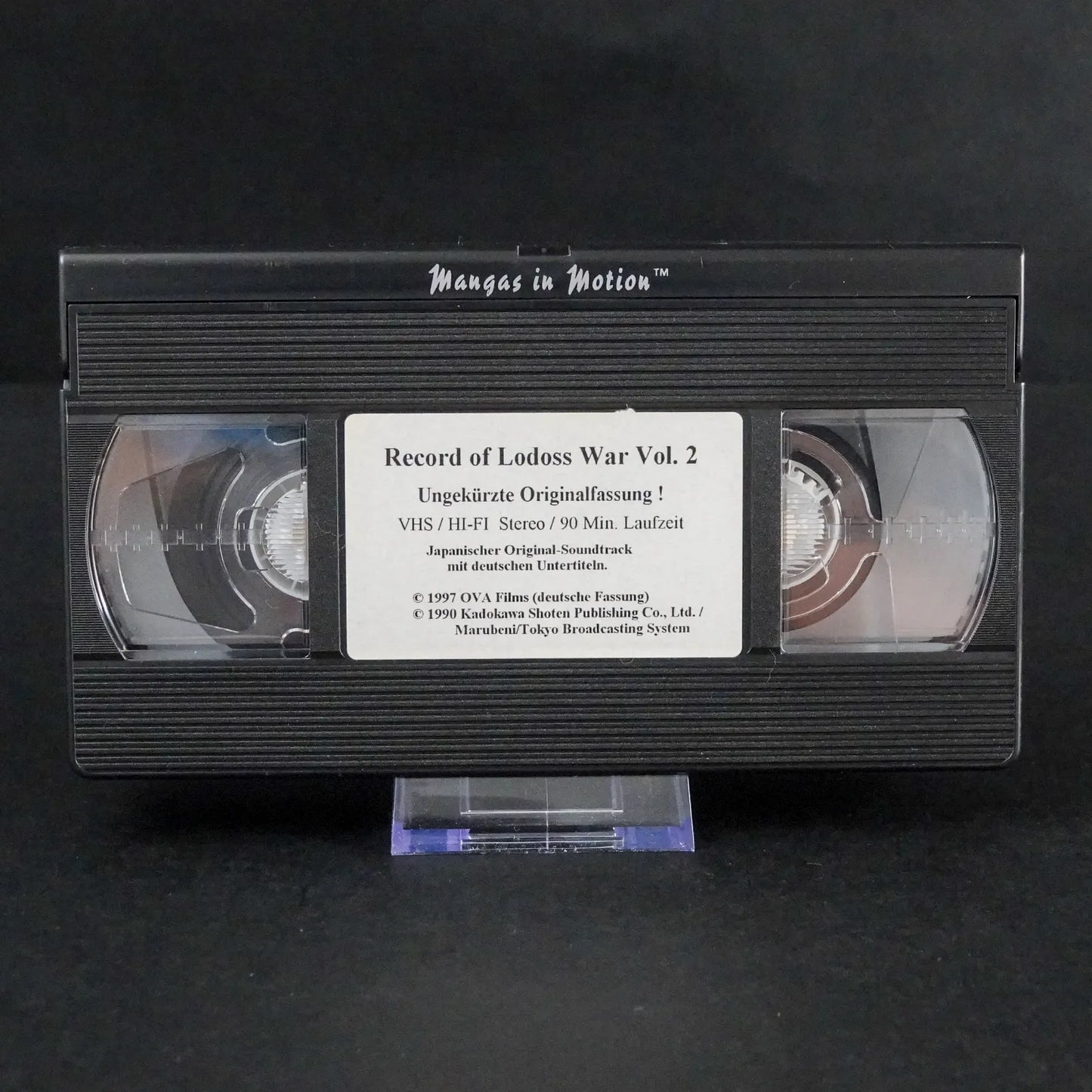 Record of Lodoss War - VHS Vol. 2 - Episoden 4-6 - Ungekürzte Originalfassung