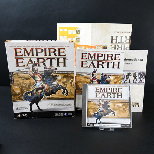 Empire Earth - PC Game - Big Box - CiB Komplett - Deutsch - Gebraucht
