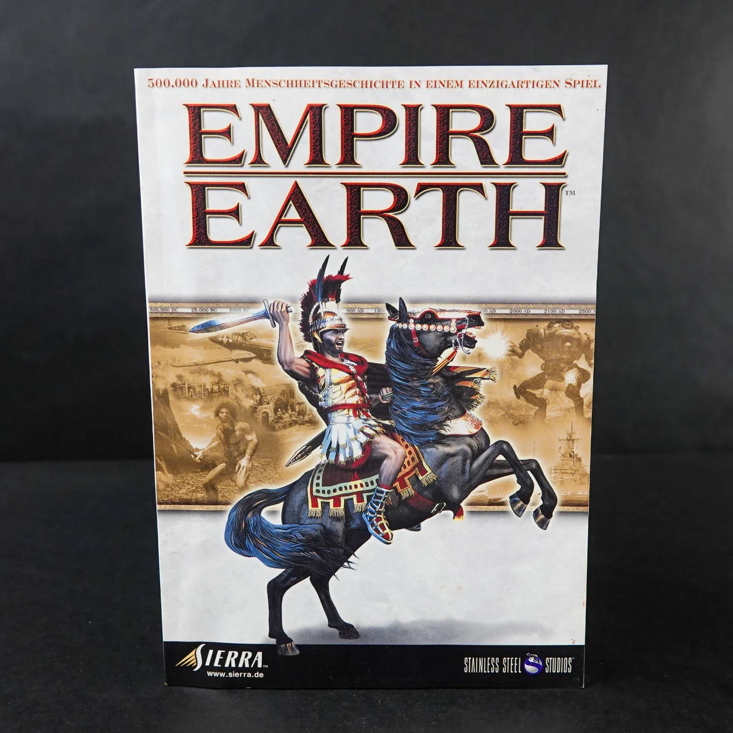 Empire Earth - PC Game - Big Box - CiB Komplett - Deutsch - Gebraucht