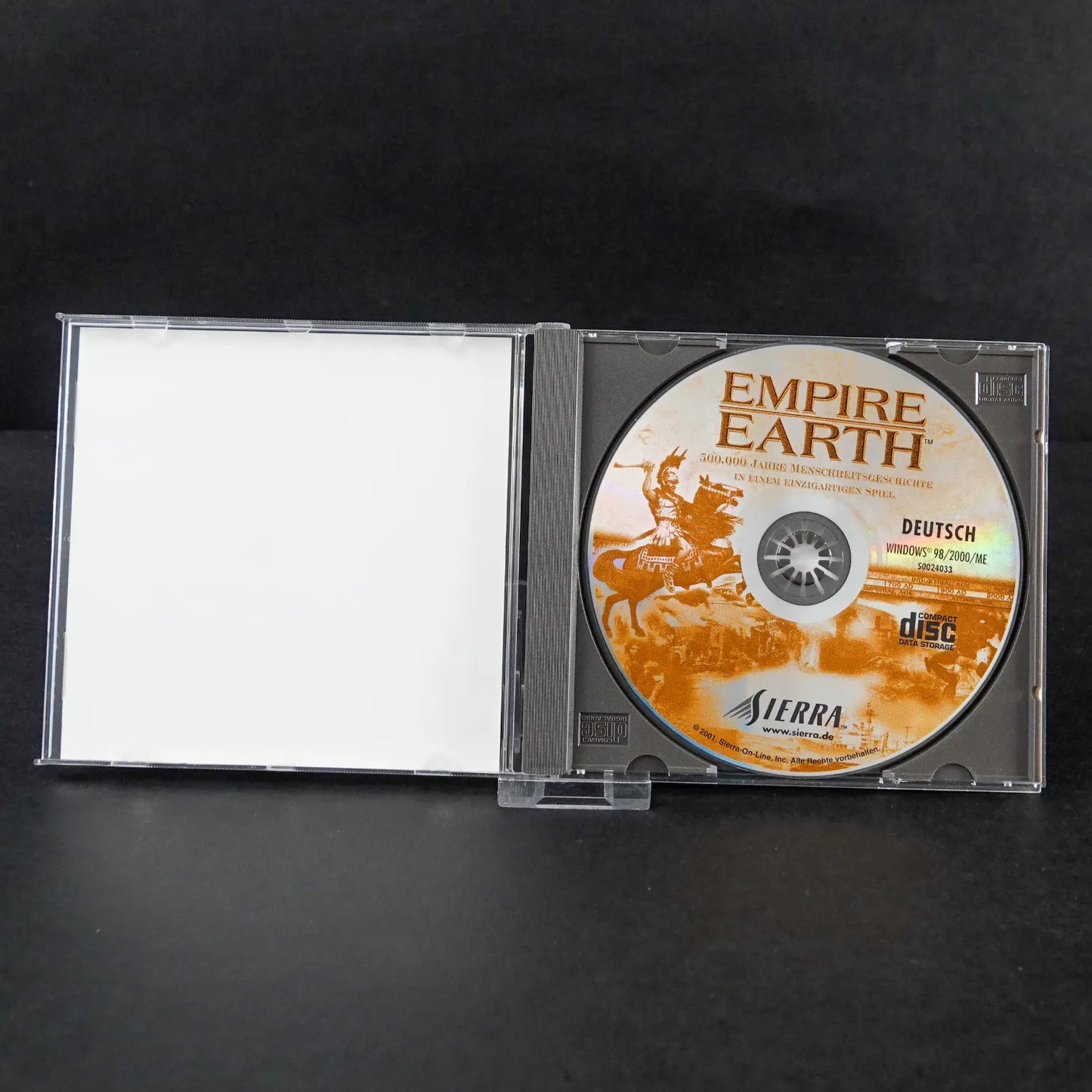 Empire Earth - PC Game - Big Box - CiB Komplett - Deutsch - Gebraucht