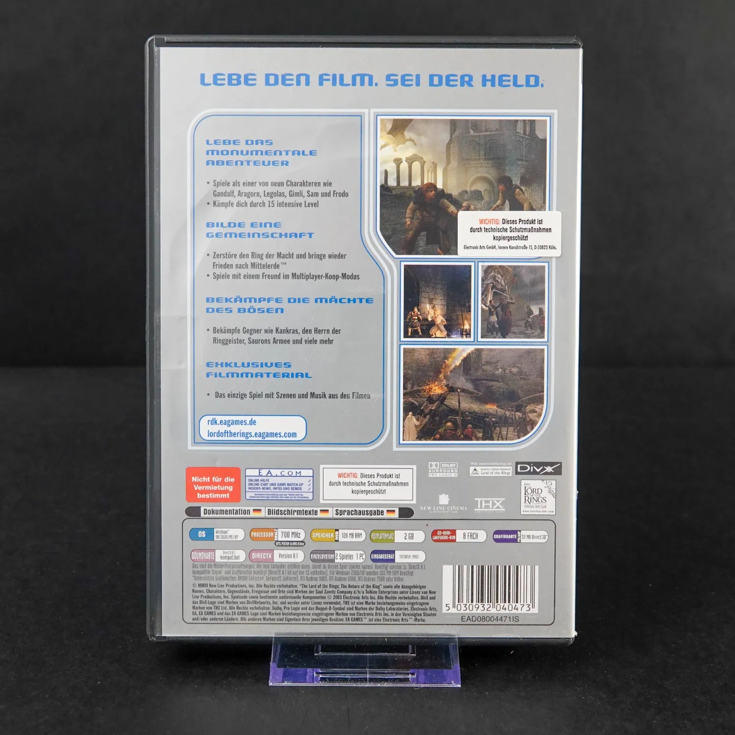 Der Herr der Ringe LOTR: Die Rückkehr des Königs - PC Classics - Vollständig
