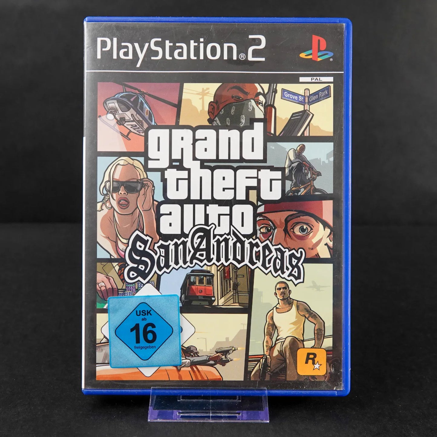 Grand Theft Auto GTA San Andreas - Playstation 2 PS2 Spiel - CiB - PAL Deutsch