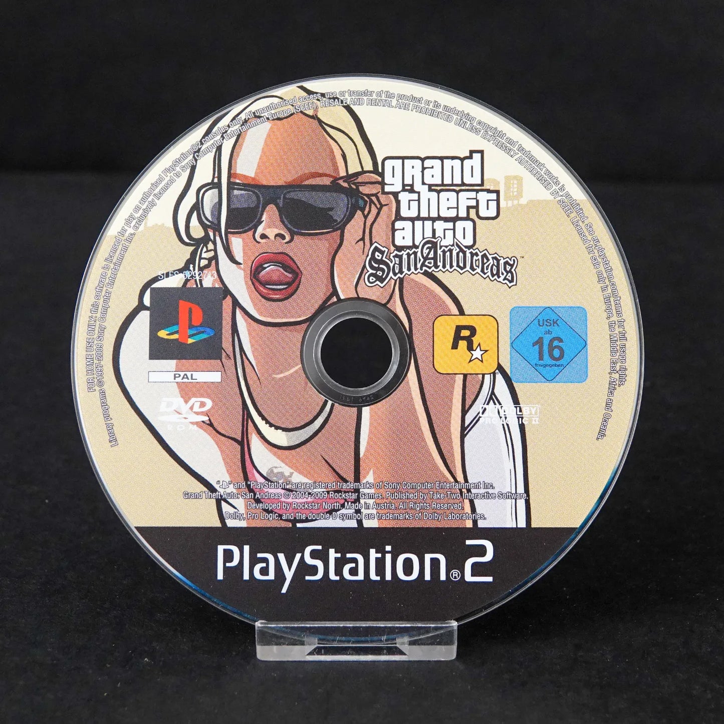 Grand Theft Auto GTA San Andreas - Playstation 2 PS2 Spiel - CiB - PAL Deutsch