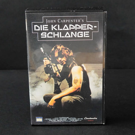 Die Klapperschlange – VHS – John Carpenter – Kurt Russell – Constantin Video