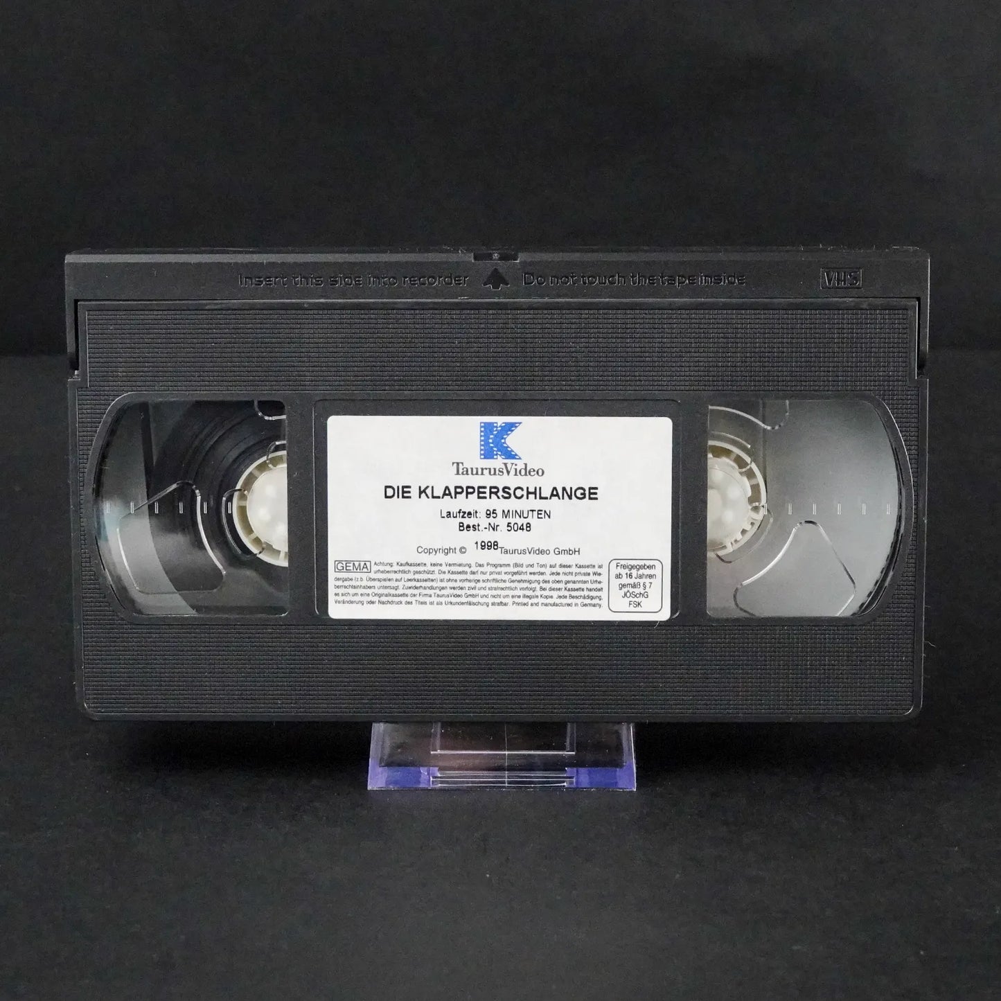 Die Klapperschlange – VHS – John Carpenter – Kurt Russell – Constantin Video