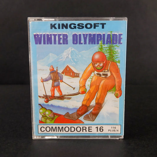 Winter Olympiade - Commodore 16 C16 Plus / 4 Datassette - CiB Komplett - Deutsch