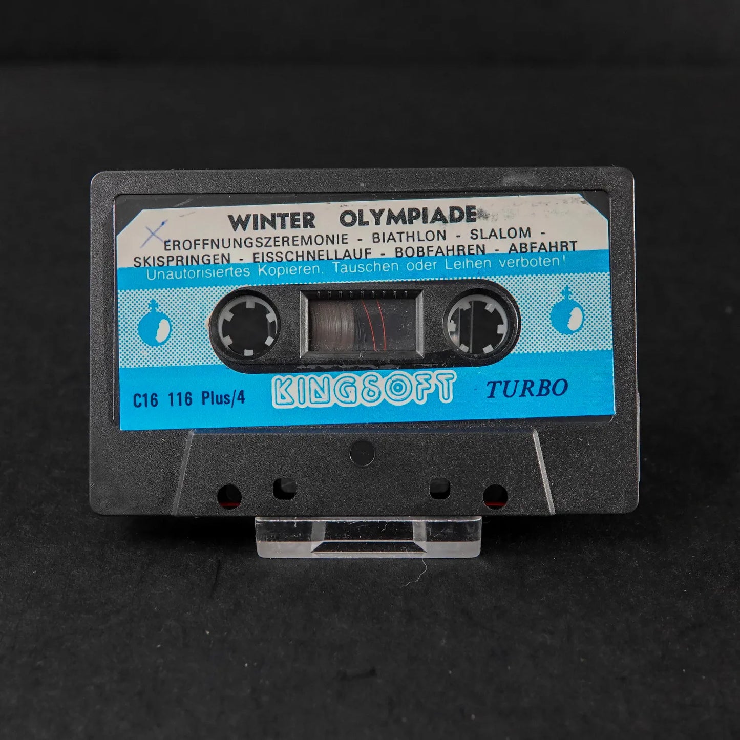 Winter Olympiade - Commodore 16 C16 Plus / 4 Datassette - CiB Komplett - Deutsch
