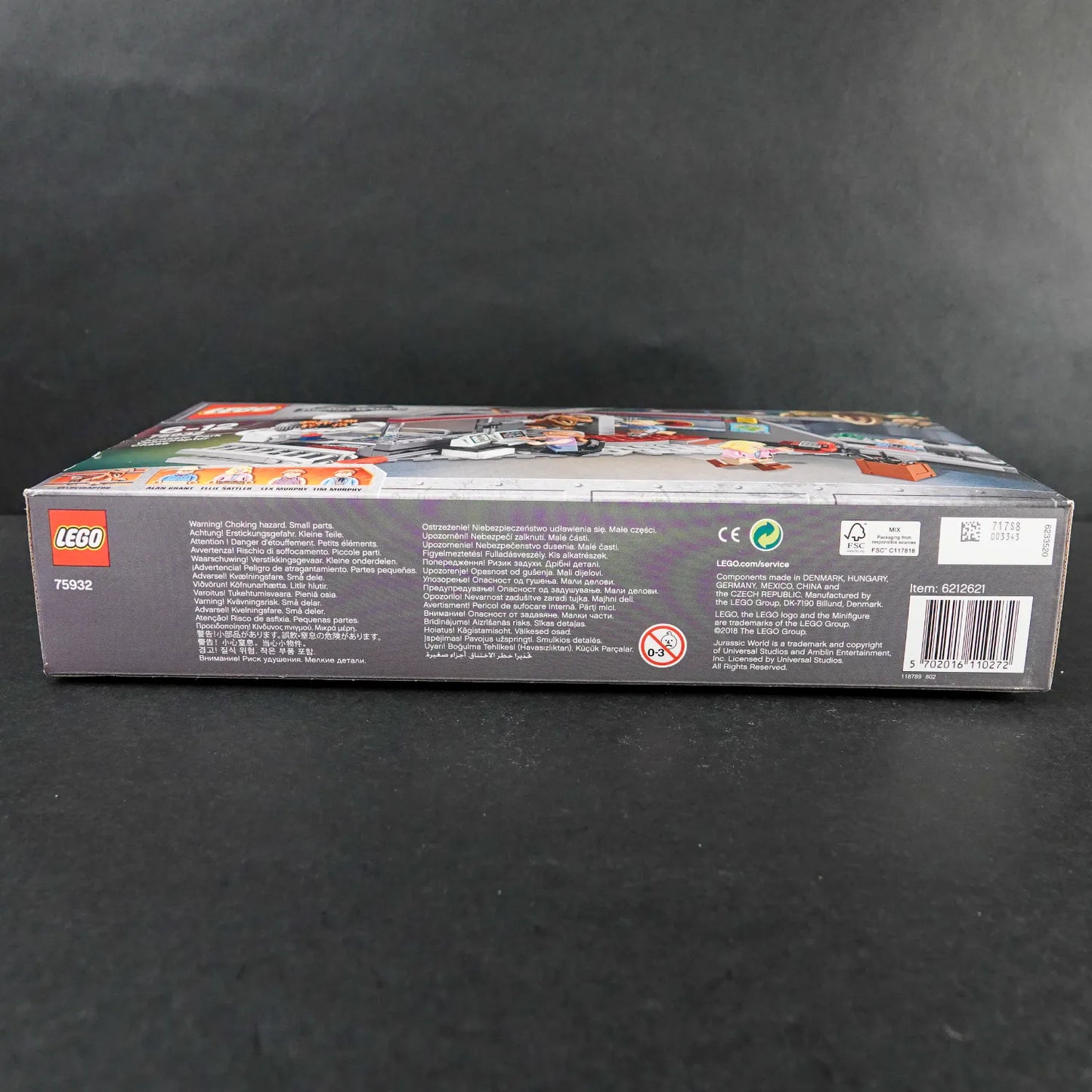 LEGO Jurassic World / Park: Velociraptor Chase - Modell 75932 - Neu & OVP