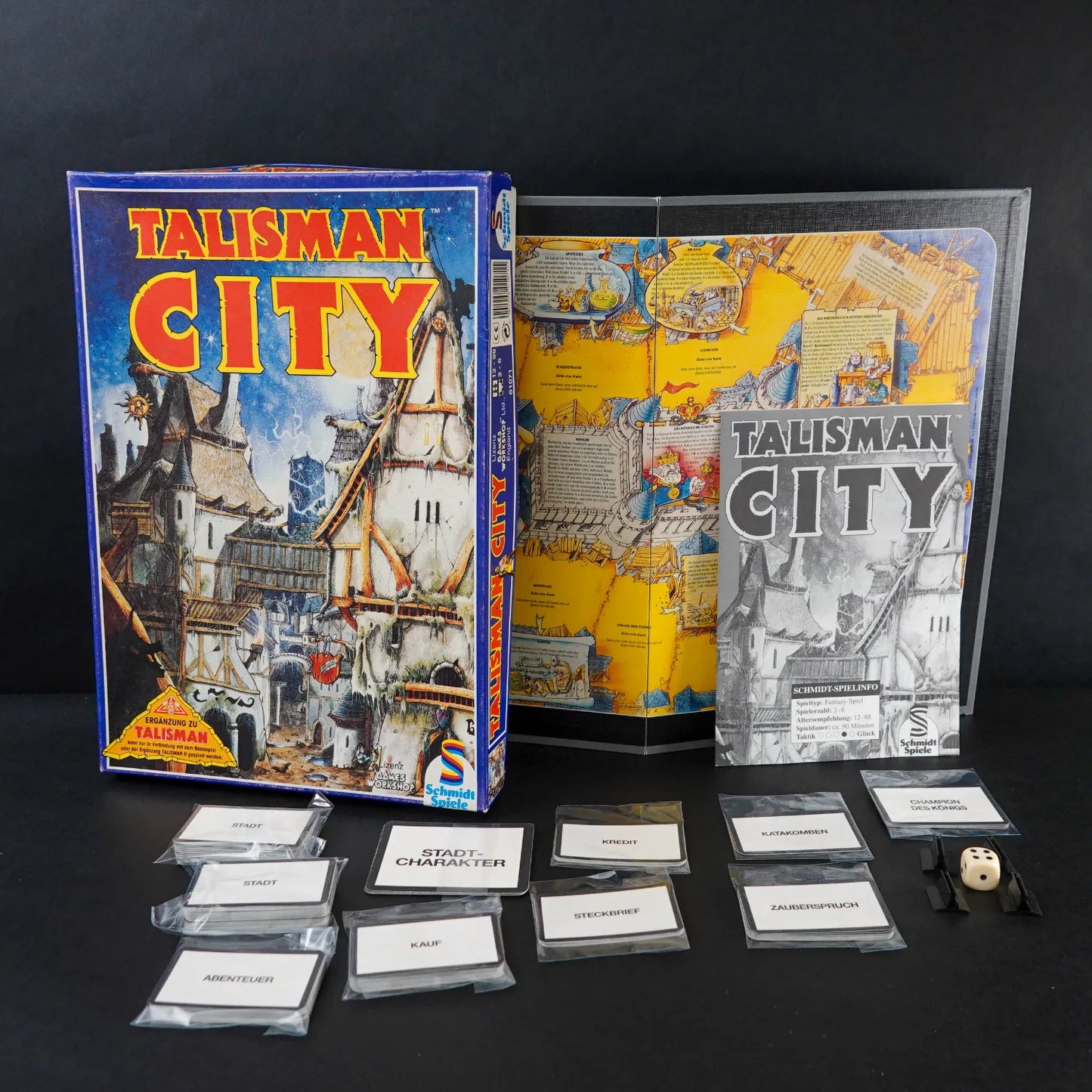 Talisman City Erweiterung - Games Workshop - Top Zustand - Deutsch - Vollständig