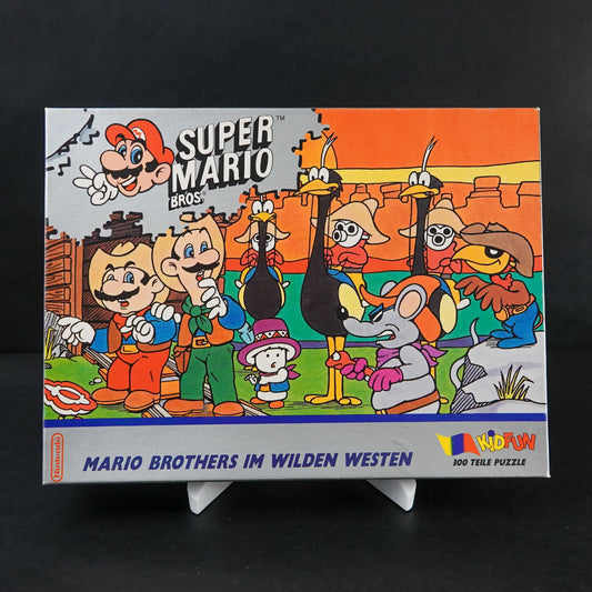 Super Mario Bros im Wilden Westen - Puzzle - 300 Teile - Nintendo - Unbespielt