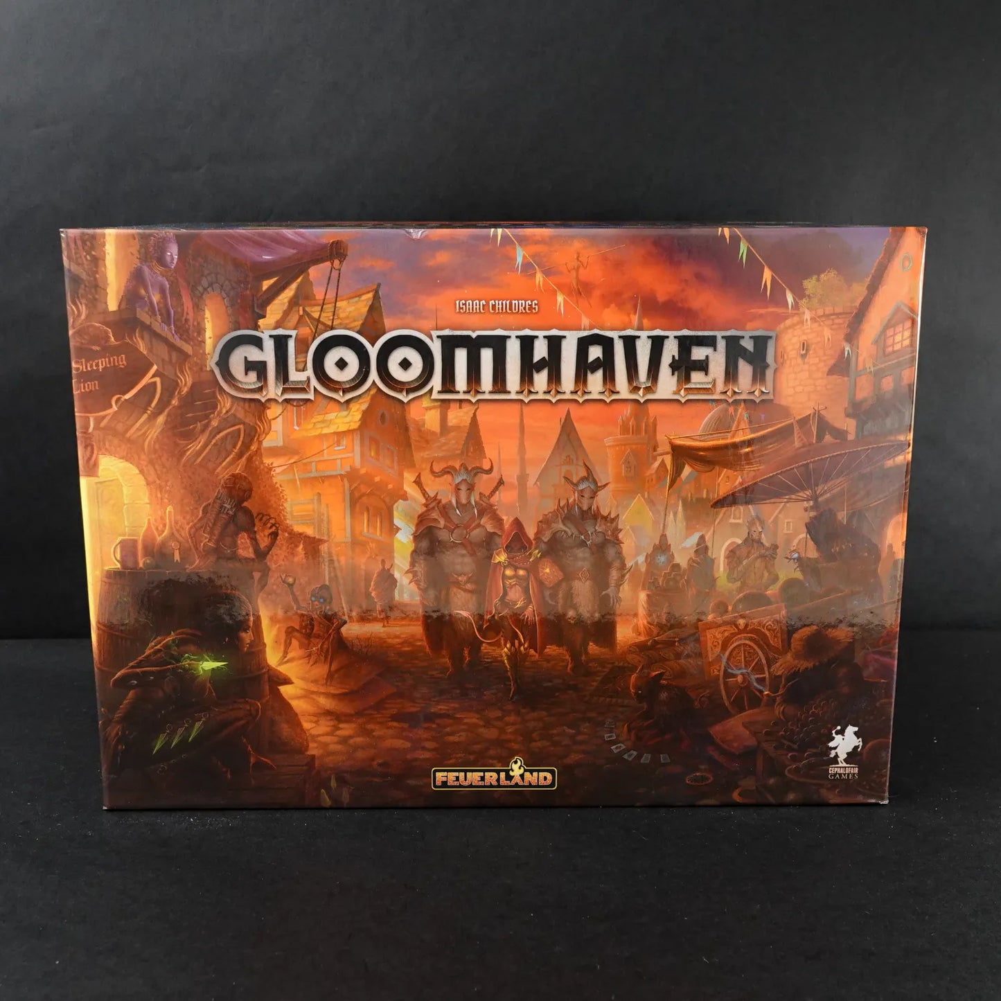 Gloomhaven - Deutsche Ausgabe (Feuerland) - Vollständig / Kaum Bespielt