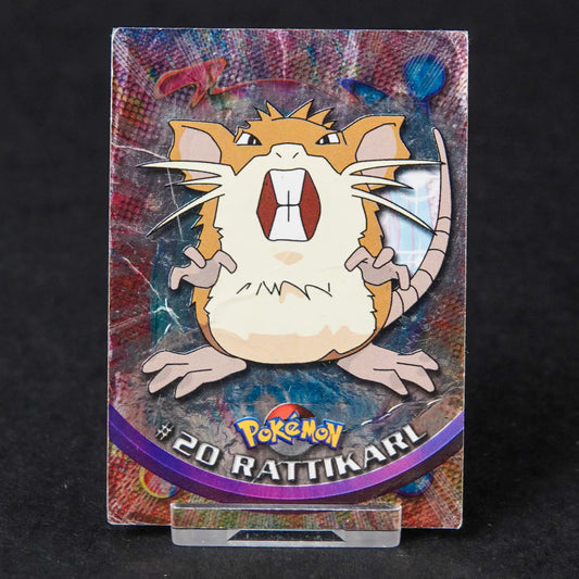 Pokémon topps TCG - TV Animation Edition - #20 Rattikarl - HOLO - Deutsch - PL