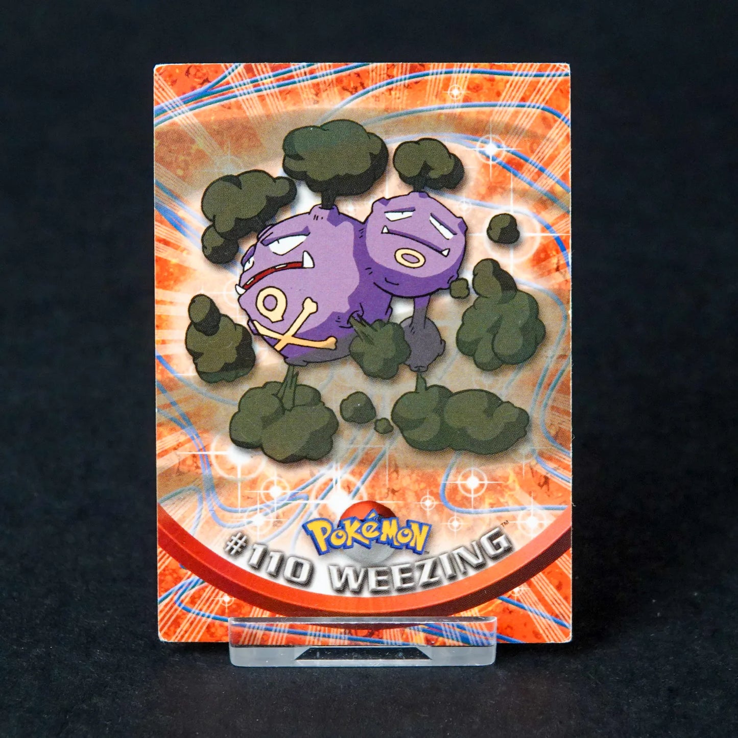 Pokémon topps TCG - TV Animation Edition - #100 Weezing - Englisch - EX