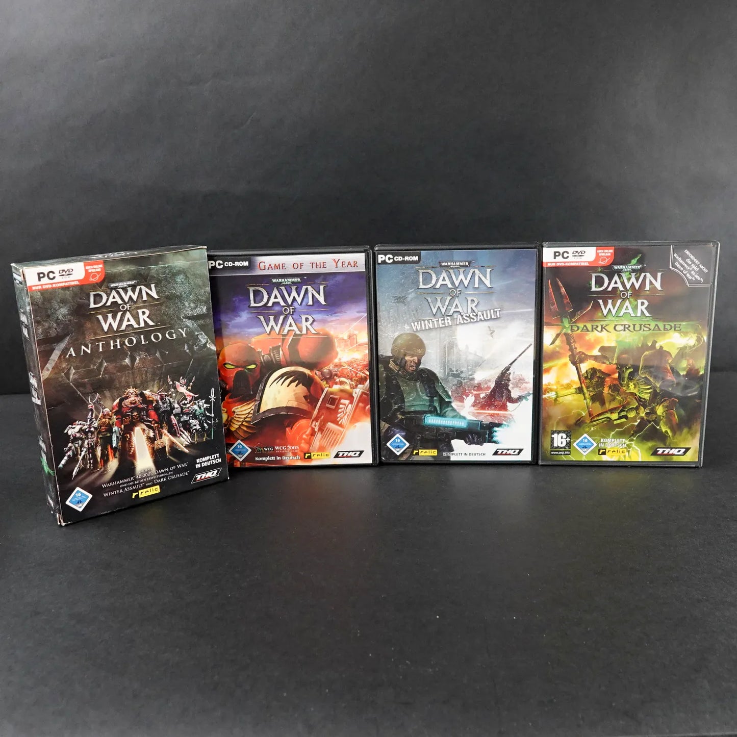 Warhammer 40k: Dawn of War Anthology - 3 PC Spiele im Schuber - CiB - Deutsch