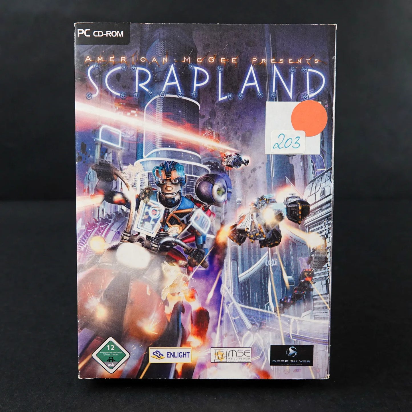 American McGee Presents Scrapland - PC Game - Big Box - CiB - Deutsch Gebraucht