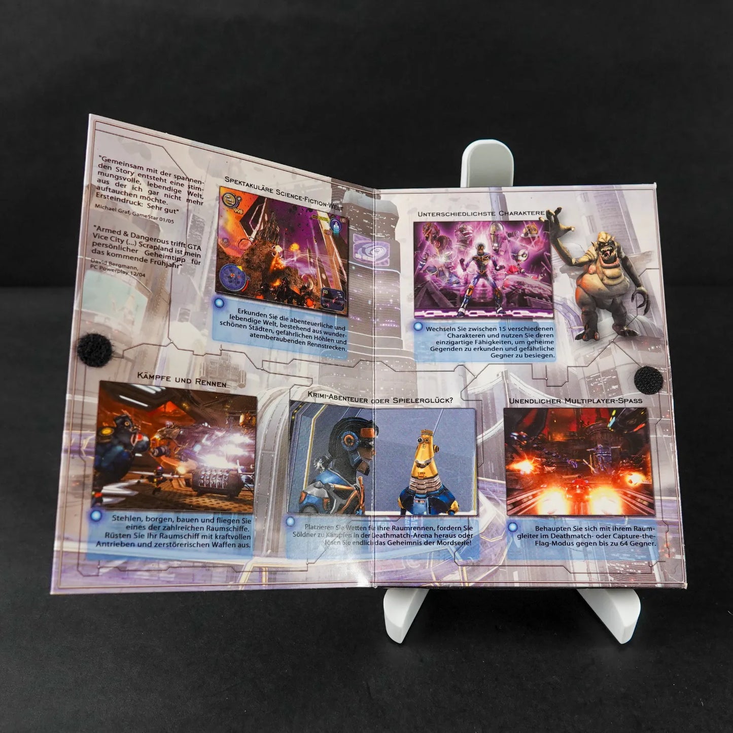 American McGee Presents Scrapland - PC Game - Big Box - CiB - Deutsch Gebraucht