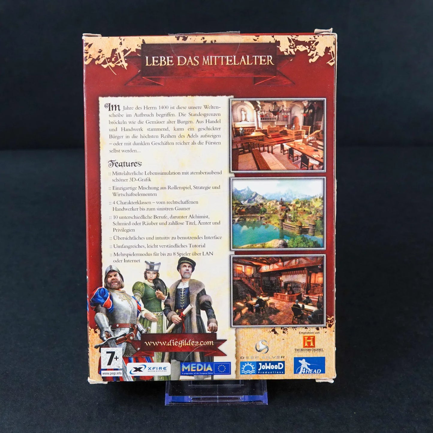 Die Gilde 2 Lebe das Mittelalter - PC Game - Big Box - CiB - Deutsch - Gebraucht