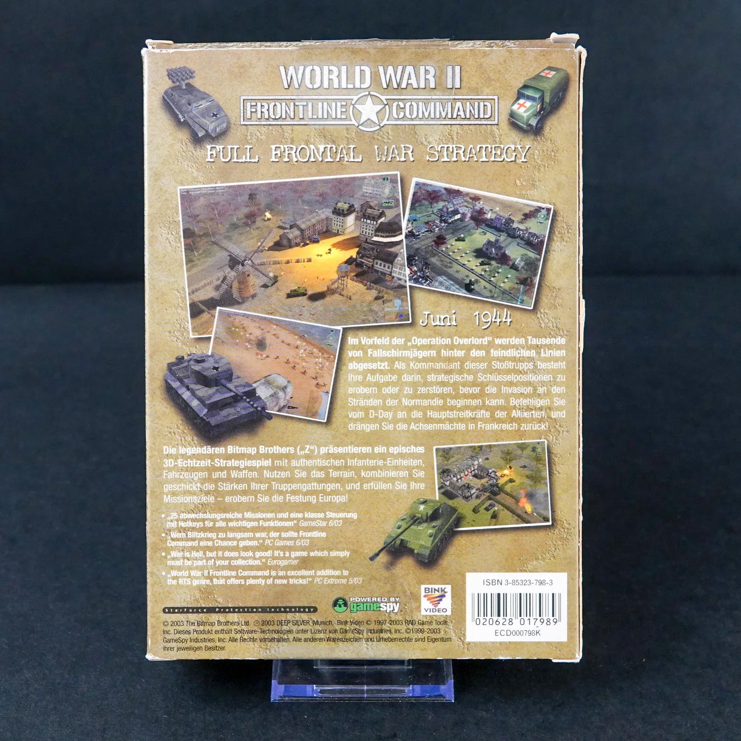 World War II Frontline Command - PC Game - Big Box - CiB - Deutsch - Gebraucht