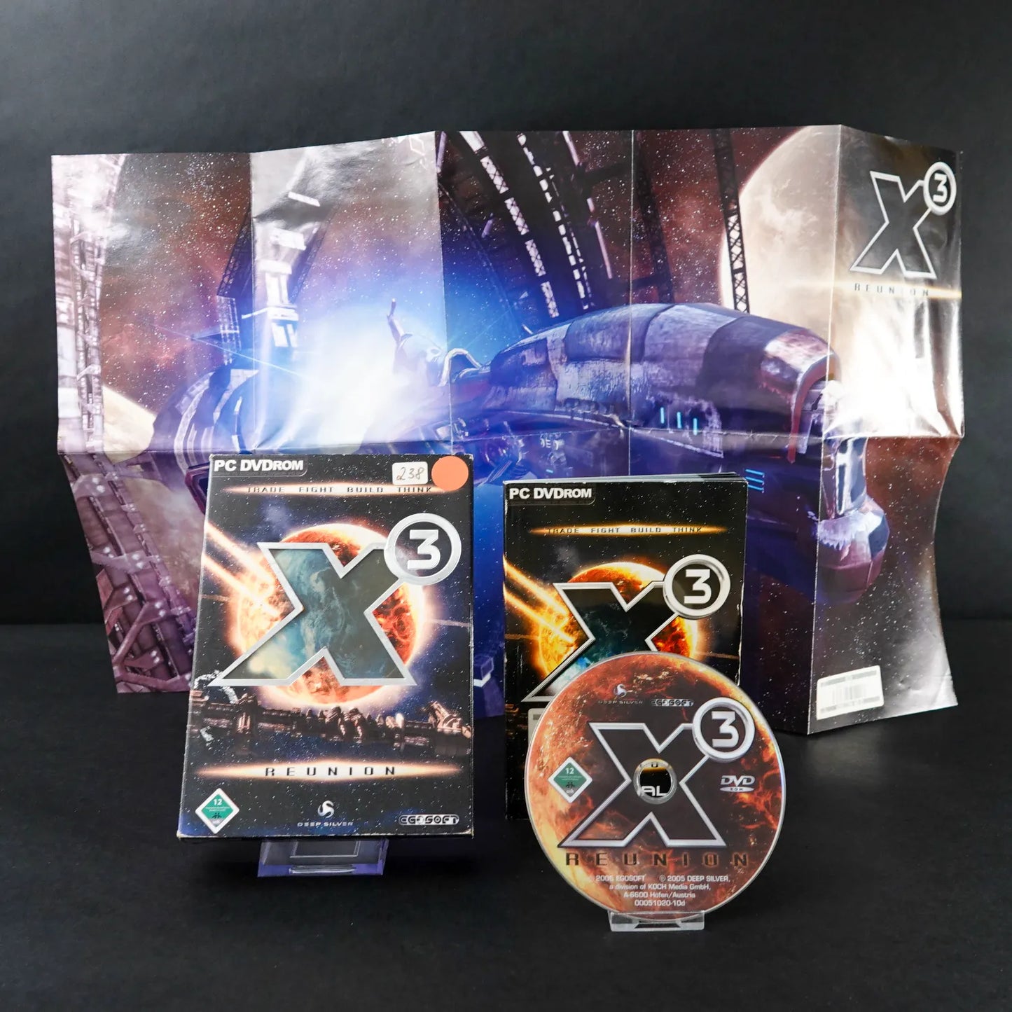 X3 Reunion - PC - Big Box mit Anleitung & Poster - CiB - Deutsch - Gebraucht