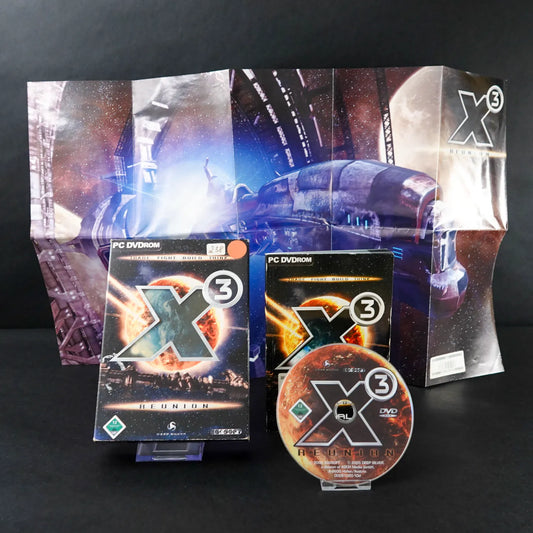 X3 Reunion - PC - Big Box mit Anleitung & Poster - CiB - Deutsch - Gebraucht