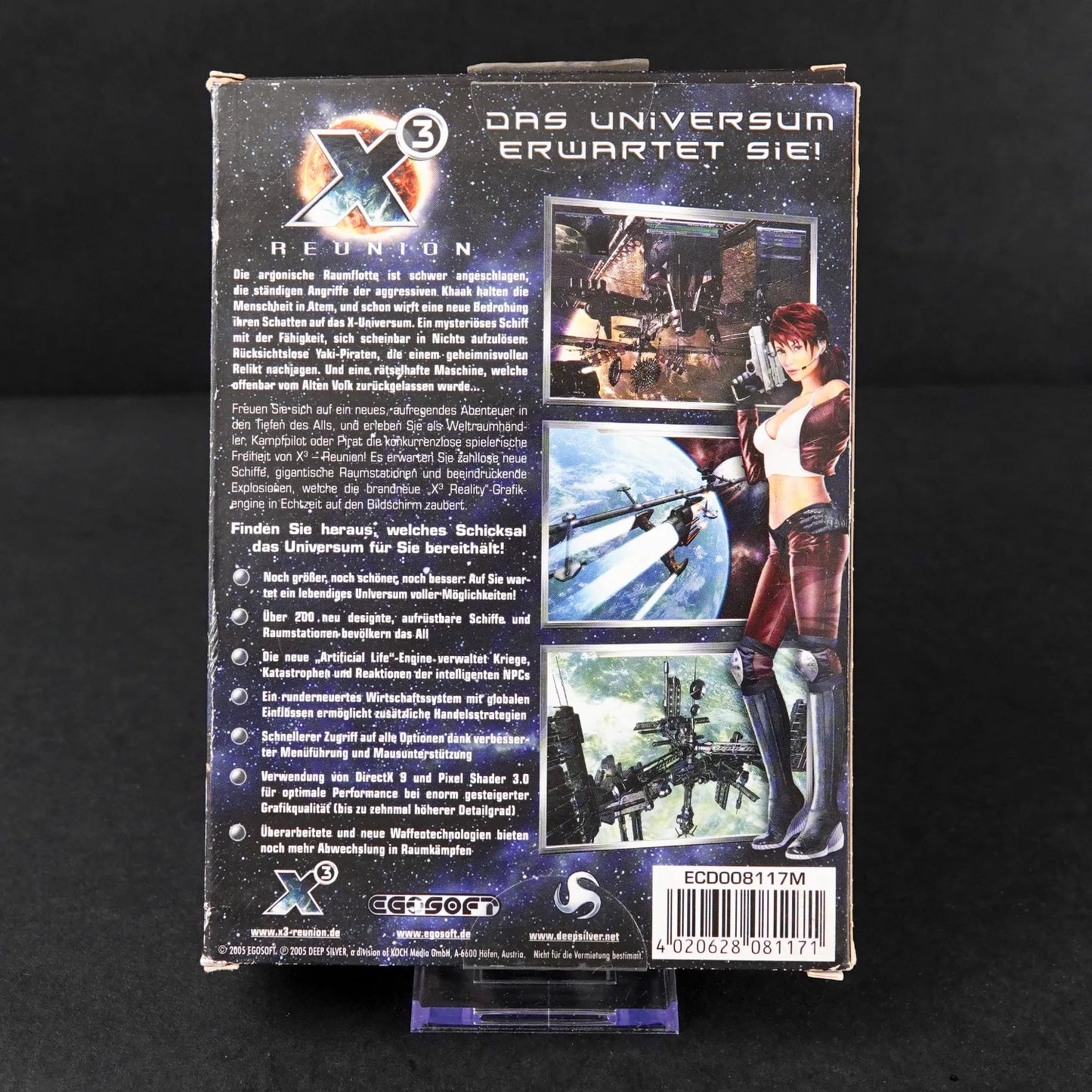 X3 Reunion - PC - Big Box mit Anleitung & Poster - CiB - Deutsch - Gebraucht