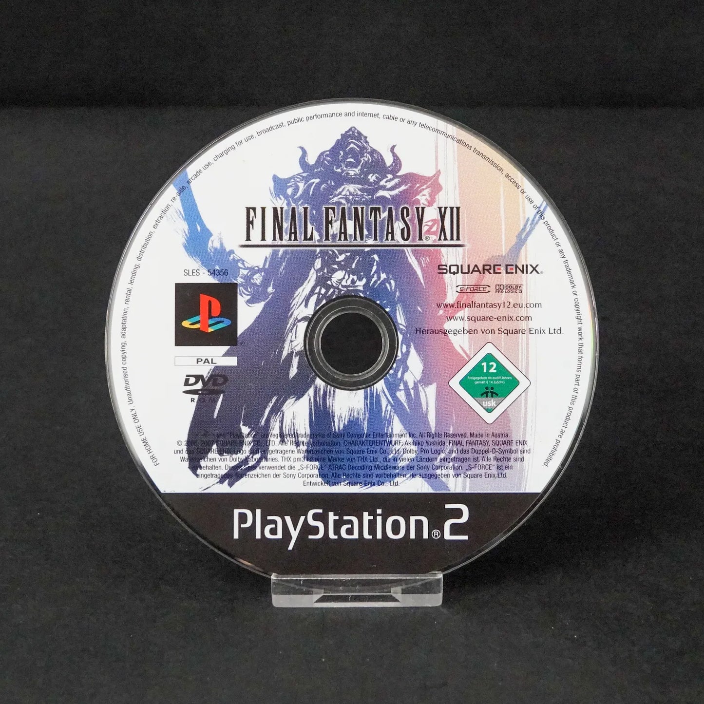 Final Fantasy XII / 12 - Spiel für Playstation 2 PS2 - CiB - PAL / Deutsch