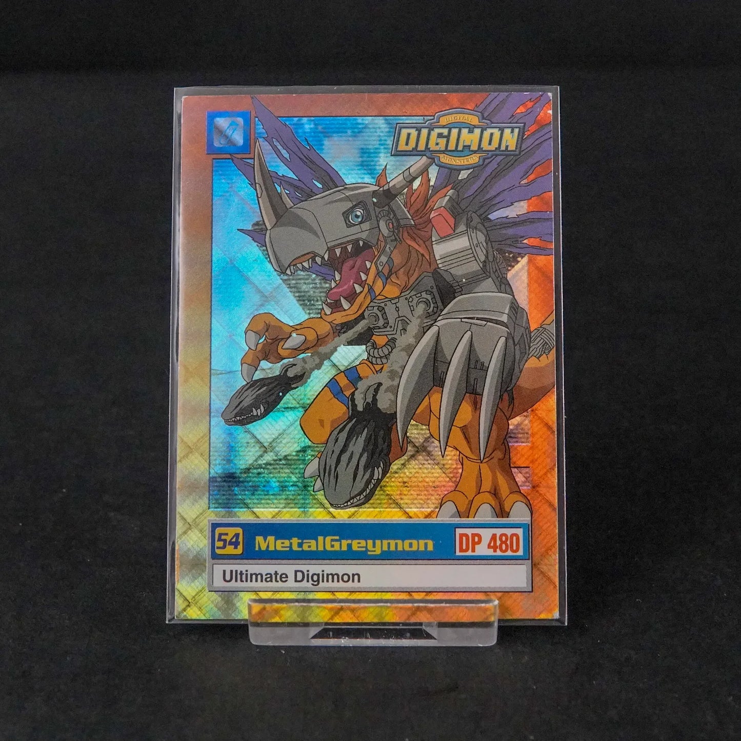 Digimon Upperdeck TCG - #54 Metal Greymon - U6 of 8 - HOLO - Englisch - NM