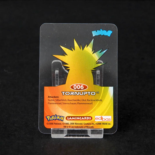 Pokémon Lamincards 2006 - Nr 006 - Tornupto - deutsch - Zustand sehr gut