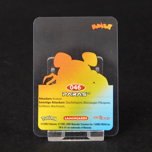 Pokémon Lamincards 2005 - Nr 046 - Paras - deutsch - Zustand sehr gut