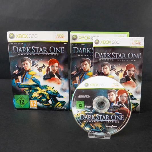 Dark Star One Broken Alliance - XBOX 360 - CiB im Papp-Schuber - PAL - Gebraucht