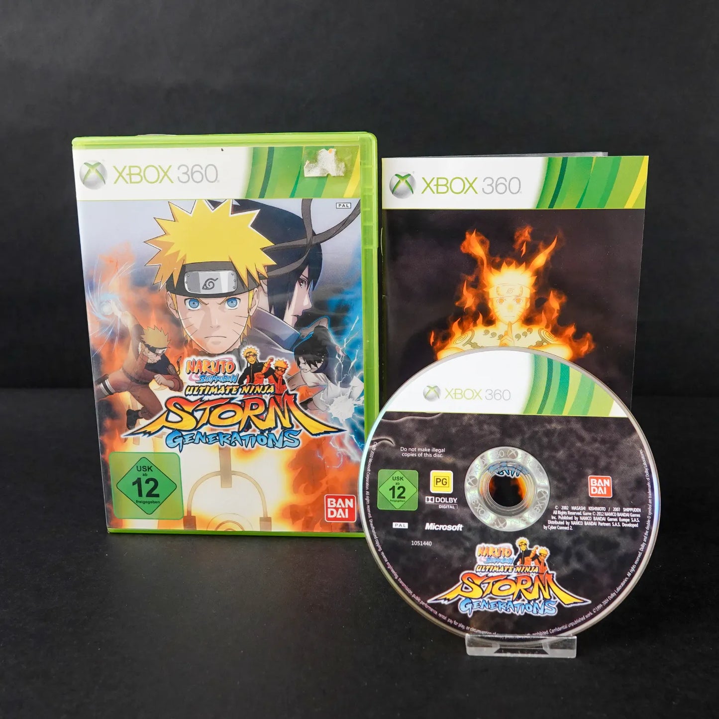 Naruto Shippuden Ultimate Ninja Storm Generations - XBOX 360 CiB - PAL - Deutsch